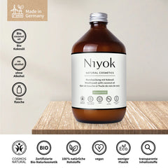 Shpëlarës goje me vaj kokosi - mente 500ml 0%Alkol