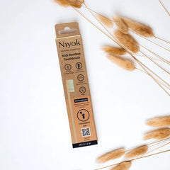 Furçë dhëmbësh prej bambuje për fëmijë