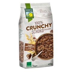 100% Schoko Crunchy per mengjes 400gr 100%Bio