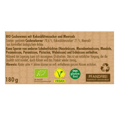 Gjalp Cashew me karamele 180gr 100%Bio