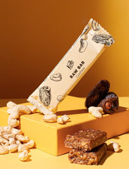 Cokollate organikë me kashju të papërpunuara dhe hurma medjool 50 g 0% Sheqer