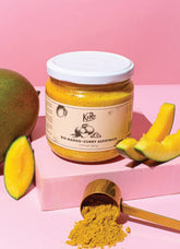 Organik mango ve köri sosu 380 g %100 Biyo