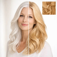 Professional plant-based hair color warm Sahara blonde "warm Sahara blonde" 90g refill pack