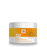 Organic facial sunscreen SPF 50+ without white cast, without titanium dioxide, UVA & UVB protection 50ml