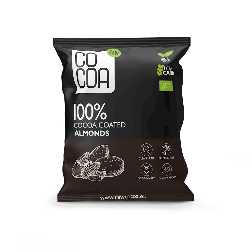 COCOA ALMONDS – pa sheqer të shtuar, BIO  100% natyrale