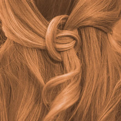 Professional plant-based hair color, warm light brown, 90g refill pack