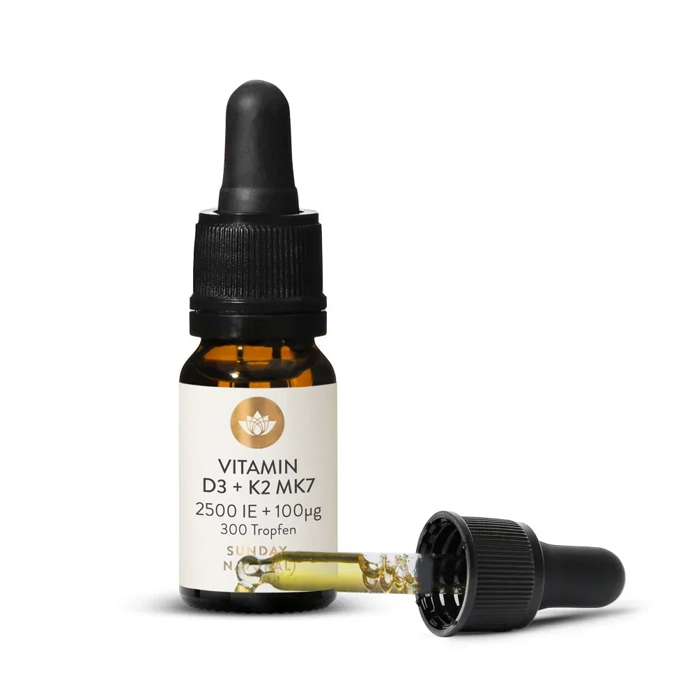 Vitamina D3 + K2 MK-7 2500 IU + 100µg Pika