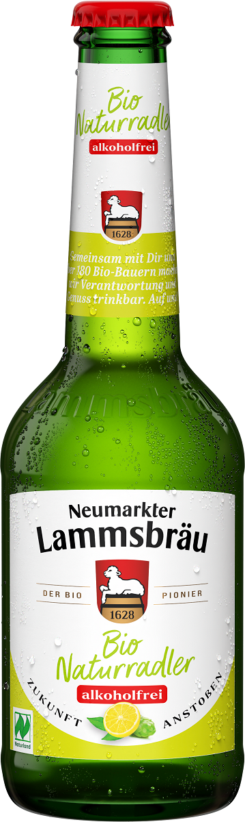 Non-alcoholic beer with lemon flavor 330ml 100% Organic