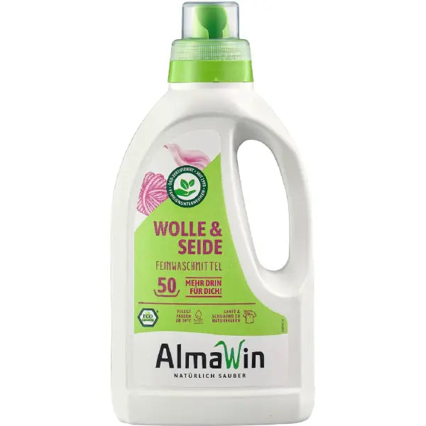 Detergjent Ekologjik për Lesh & Mëndafsh - AlmaWin 🌿🧣 750 ml | 50 larje