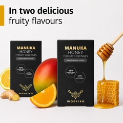 Manuka throat lozenges