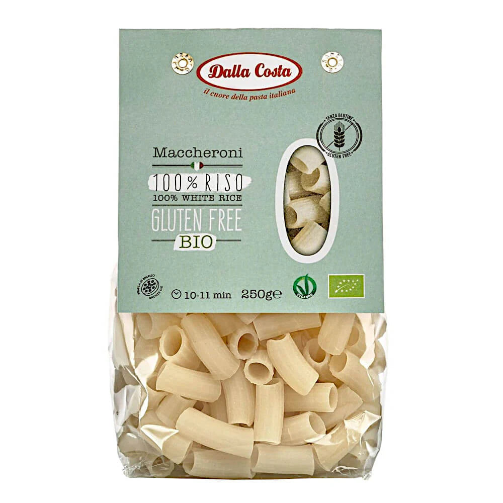 GLUTENSİZ ORGANİK PİRİNÇ UNU MAKARNA 250g
