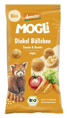 Mogli Toptha me Speltë, Domate dhe Karrotë – 40g 100%Bio
