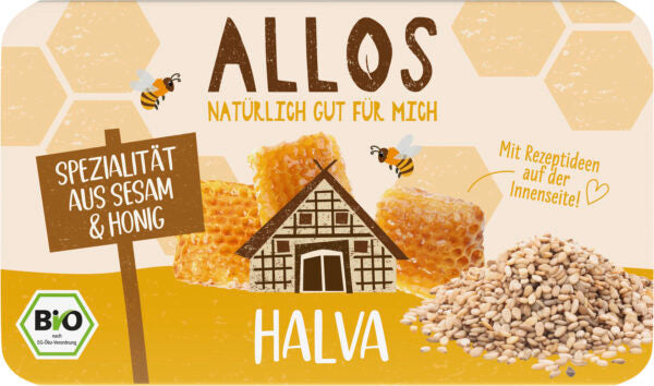 Allos Bio Halva 75g – Shije orientale në mënyrë të natyrshme