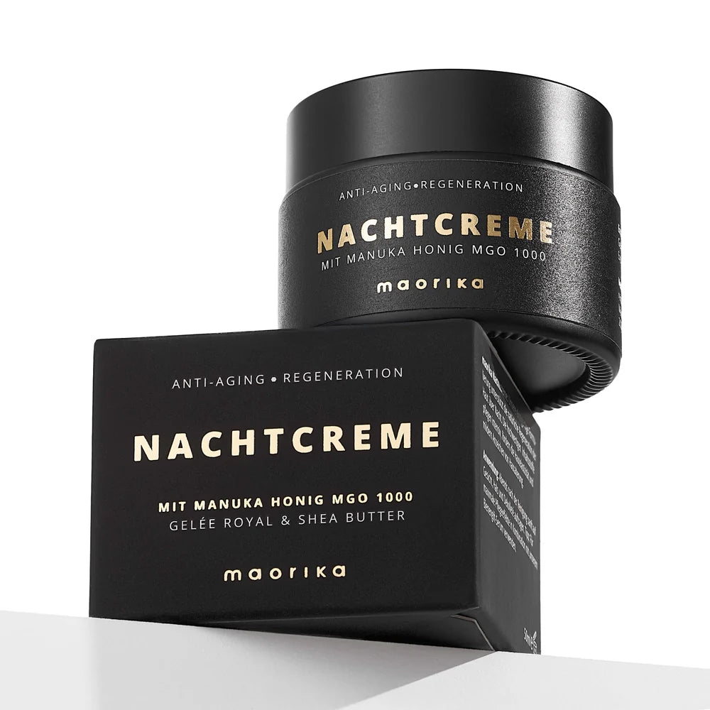 Anti-wrinkle night cream with Manuka honey MGO 1000