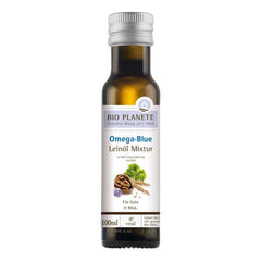OMEGA 3 🌿 Një përzierje unike organike e vajit të lirit me arra dhe algat detare! 100ml 100%Bio