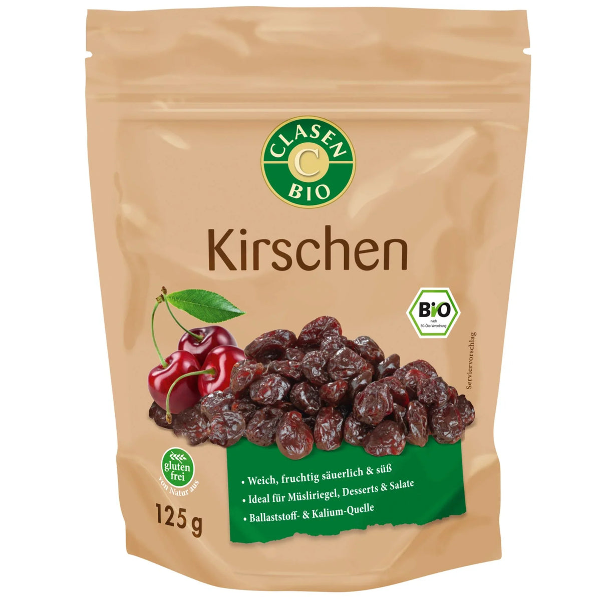 Clasen organik kiraz 125g
