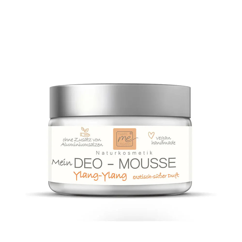 Lemongrass-Orange Deodorant Mousse 24h+ Deodorant like Cream without Aluminum Natural Cosmetics 50m