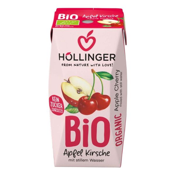 Nektari organik i mollës me freskinë e qershisë, 200ml 100%Bio