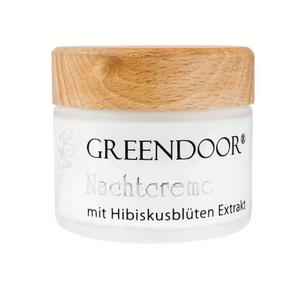 Night cream with hibiscus flower extract 50ml 100% Organic