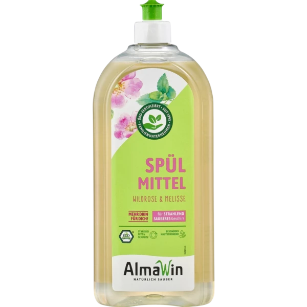 Solucion për larjen e enëve me trendafil të egër dhe limon dhe 1Lt 100% BIO