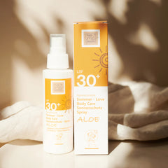 BIO-Body Sunscreen Spray SUMMER-LOVE Aloe SPF 30 100ml Natural Cosmetics