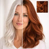 Professional plant-based hair color warm copper brown "warm copper brown" 90g refill pack
