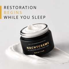 Anti-wrinkle night cream with Manuka honey MGO 1000