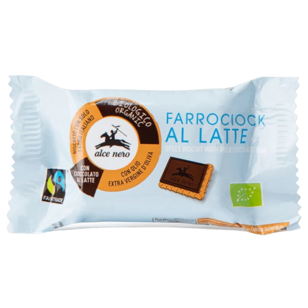 Biskota me Spelta & Çokollatë Qumësht 28gr 100%Bio