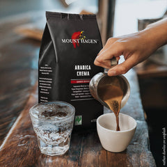 Kafe kokerr Mount Hagen Arabica 100% Crema – 1 kg 100%Bio
