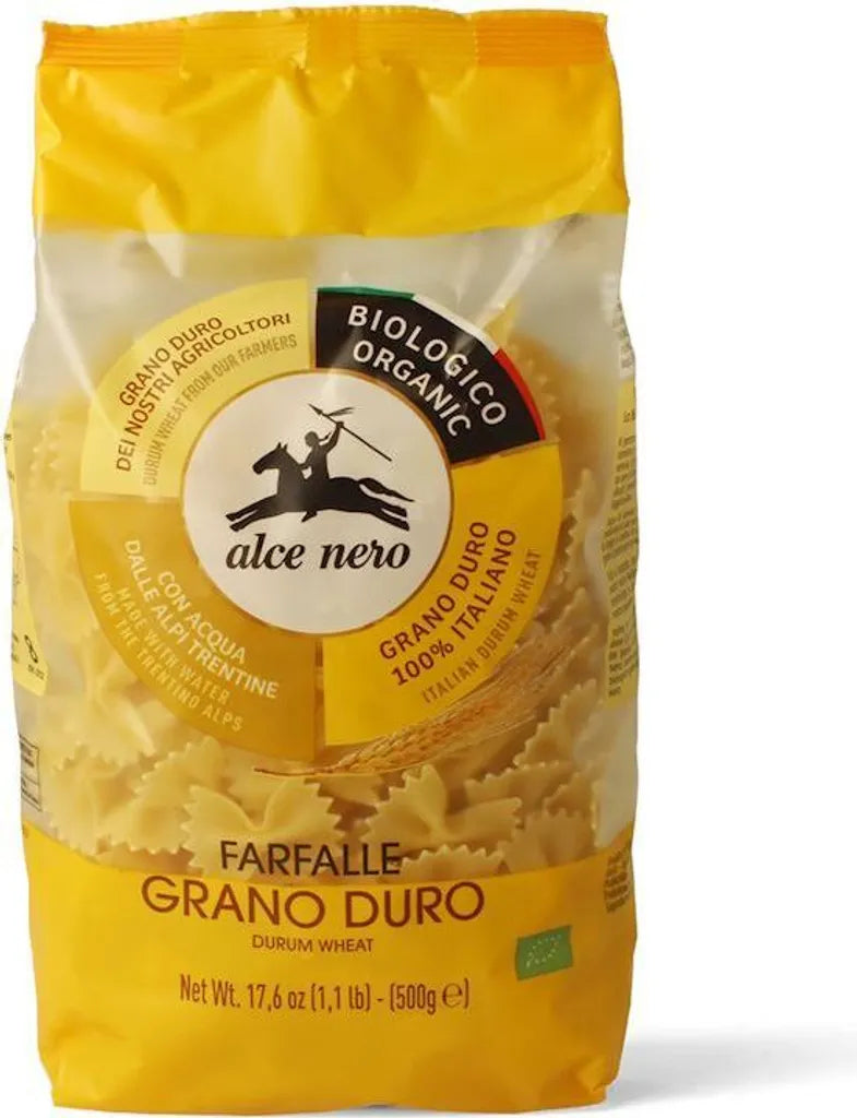 Paste  organike Farfalle 500gr 100%Bio
