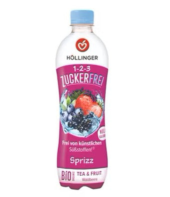 Pije me shije manaferrash, boronicash dhe frutash të egra 0%Sheqer  500 ml 100%Bio