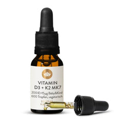 Bebekler ve Çocuklar için D3K2 200IU 600 damla