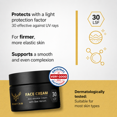 Anti-wrinkle cream with bee venom SPF 30
