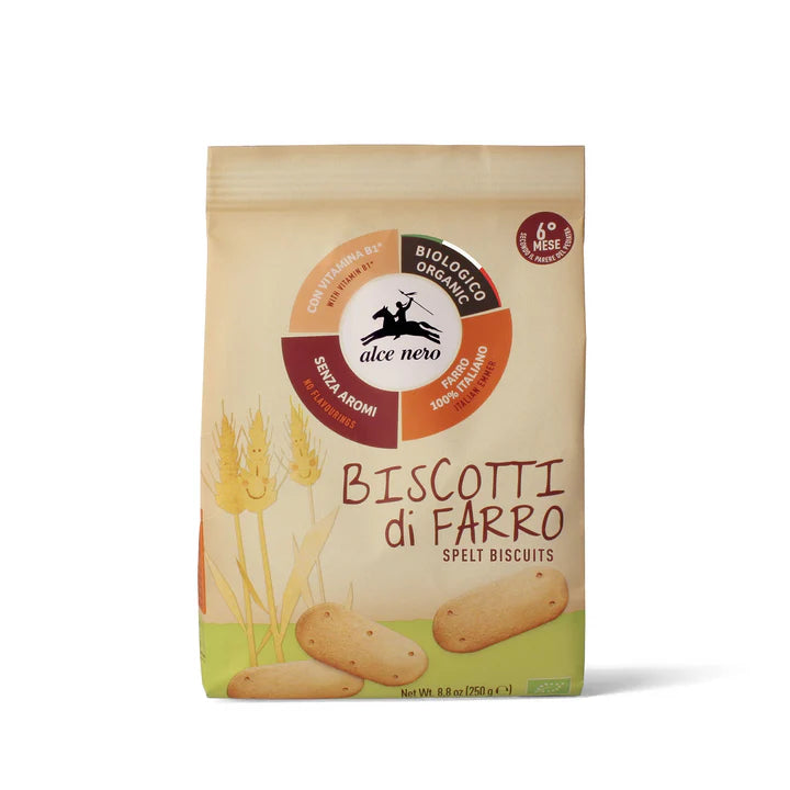 Organic Biscuits with Whole Rye Flour for children 6 months – 250g 100% Organic