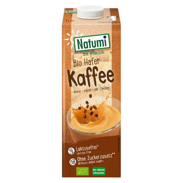 Qumesht tershere me shije kafe 0%Sheqer 1Lt 100%Bio