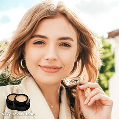 Luxury Silky Cover Cream without titanium dioxide | 2 shades