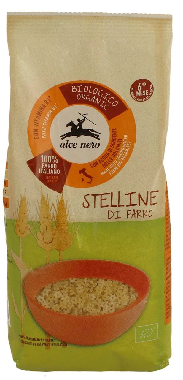 MAKARNA (EMBERRI) STAR B1 VİTAMİNLİ 6 AYDAN İTİBAREN ÇOCUKLAR İÇİN ORGANİK 500 g