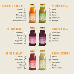 Kure detoxi 6 lengje Bio 1-7dite