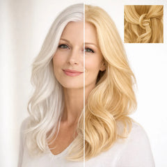 Professional plant-based hair color warm summer blonde "warm summer blond" 90g refill pack - without red tones