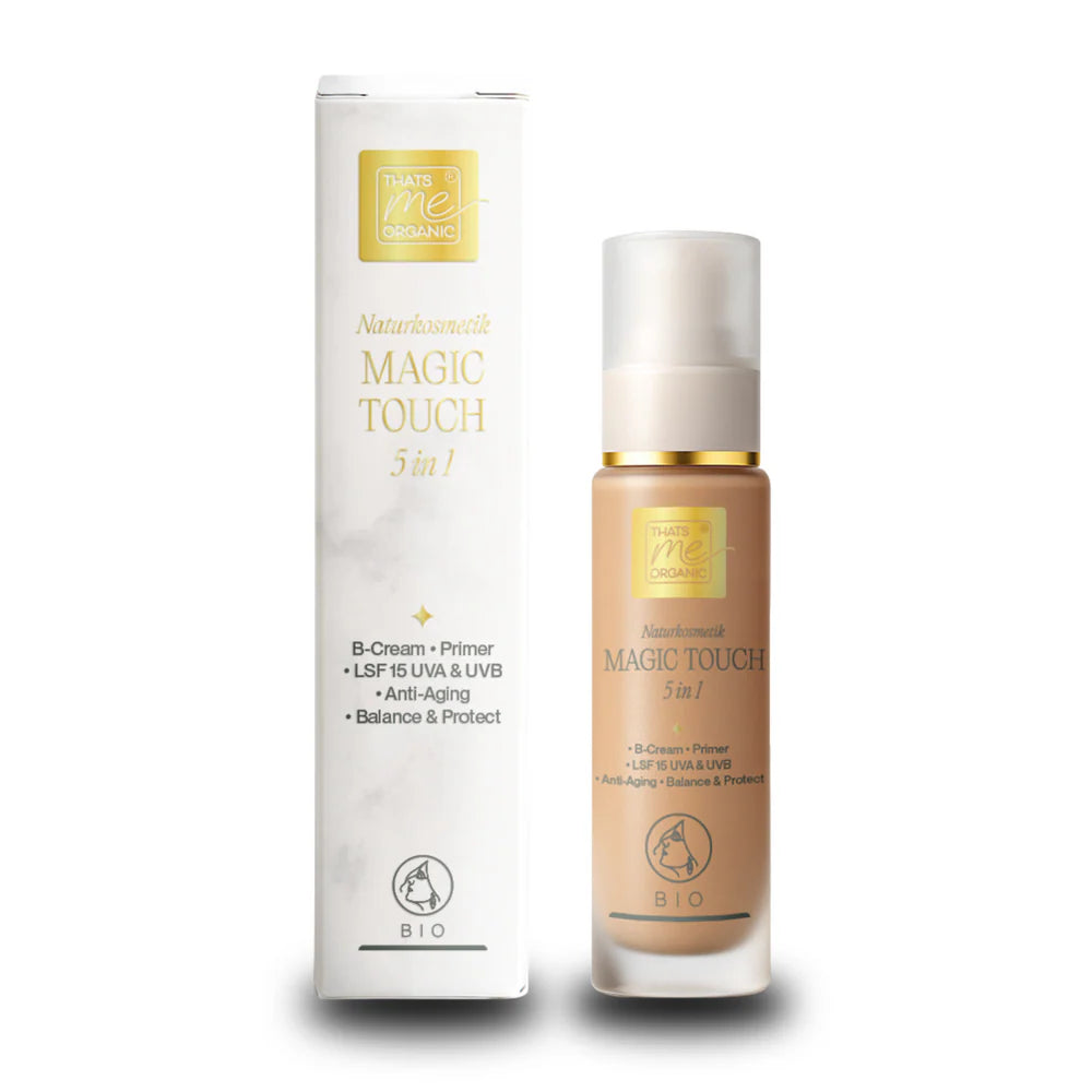 Magic-Touch tinted organic day cream without titanium dioxide, Slow Aging, 50ml