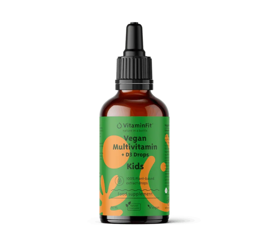 Vegan Multivitamin Kids + D3 drops