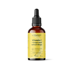 Vitamin C with grape-seed extract